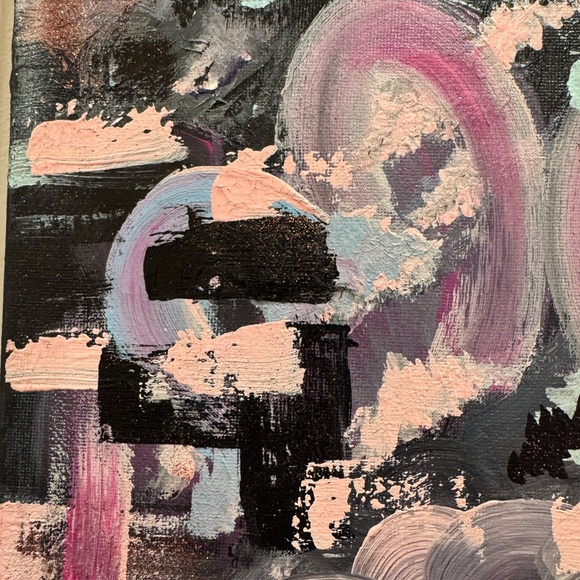 painting ‘Midnight Blossom’ by spicy - Picture 4 of 4